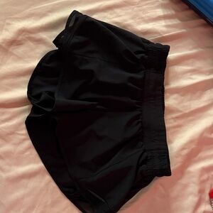 lululemon athletica Black Athletic Shorts